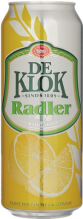 De Klok Radler blik van 0,50 liter